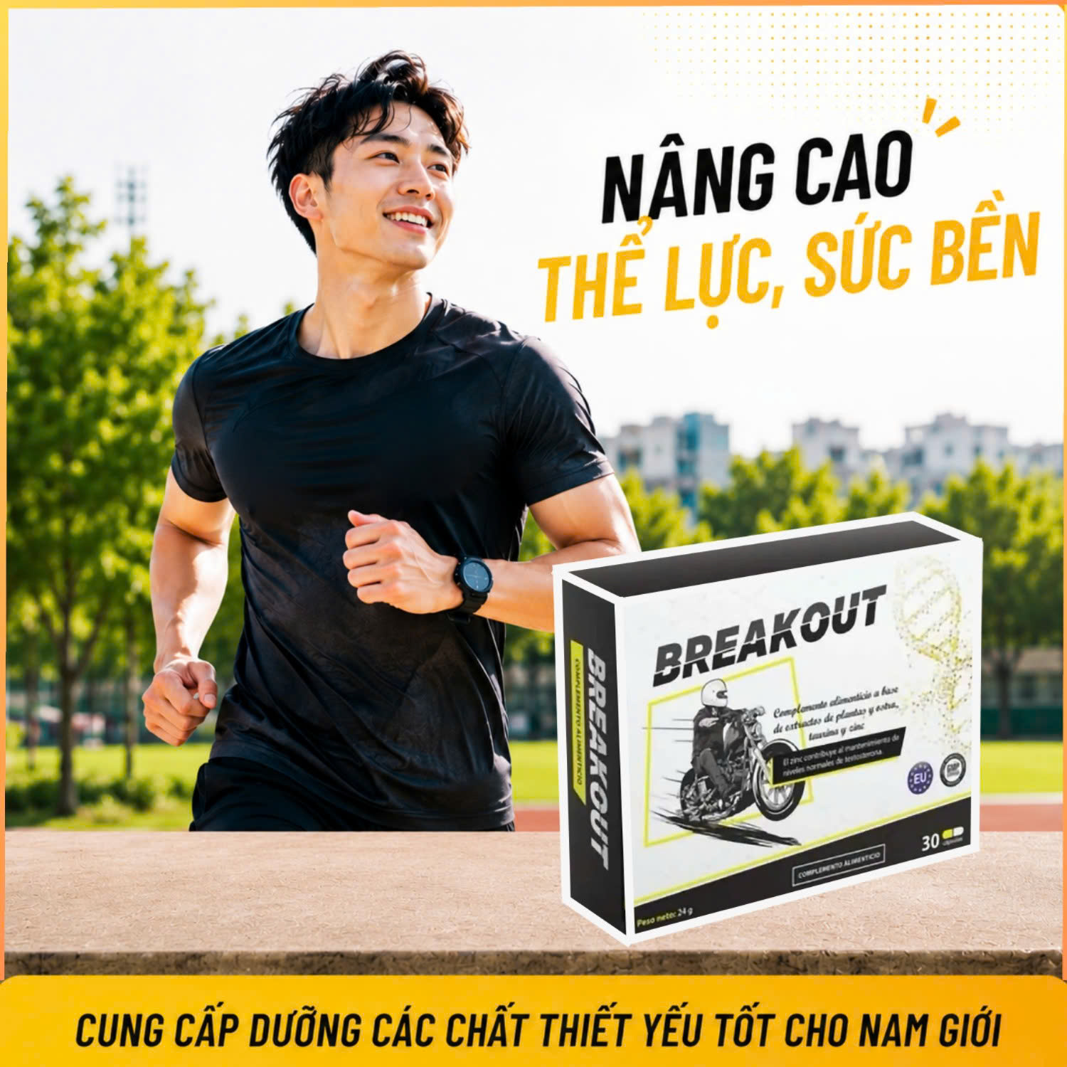 BREAKOUT - SỨC KHỎE NAM GIỚI  (30 Viên)
